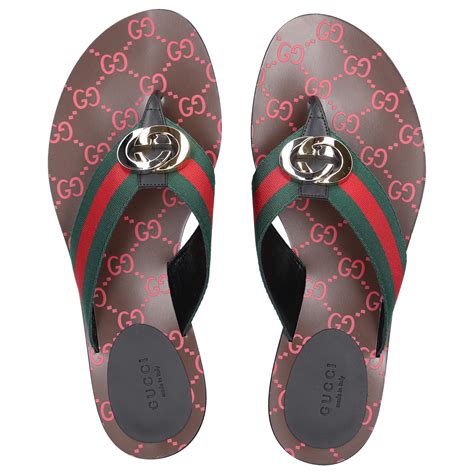 gucci fi lips flops